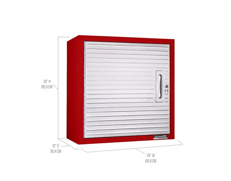 Seville Classics UltraHD Single Door Wall Cabinet, 24 x 12 x 24