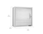 Seville Classics UltraHD Single Door Wall Cabinet, 24 x 12 x 24