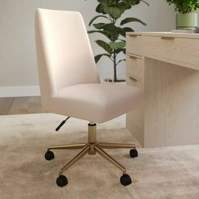 Martha Stewart Maeve Upholstered Office Chair