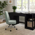 Martha Stewart Maeve Upholstered Office Chair