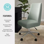 Martha Stewart Maeve Upholstered Office Chair