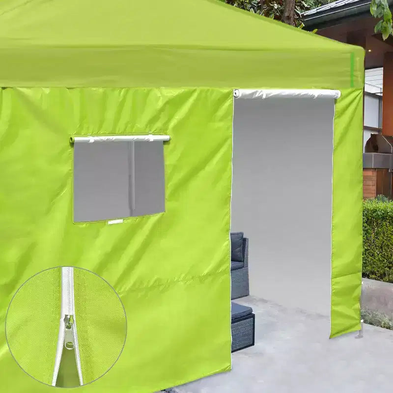 InstaHibit Sidewall Window Door UV50+ Fit 10x10Ft Pop up Tent 1 Piece Camping
