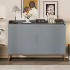 Whisen Modern Design Queen Size Murphy Bed, Folded into a Cabinet with Iron Legs