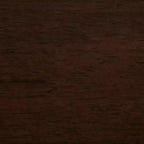Subrtex Solid Wood Platform Bed with Headboard, Bed Frame with Wood Slat Support, Walnut