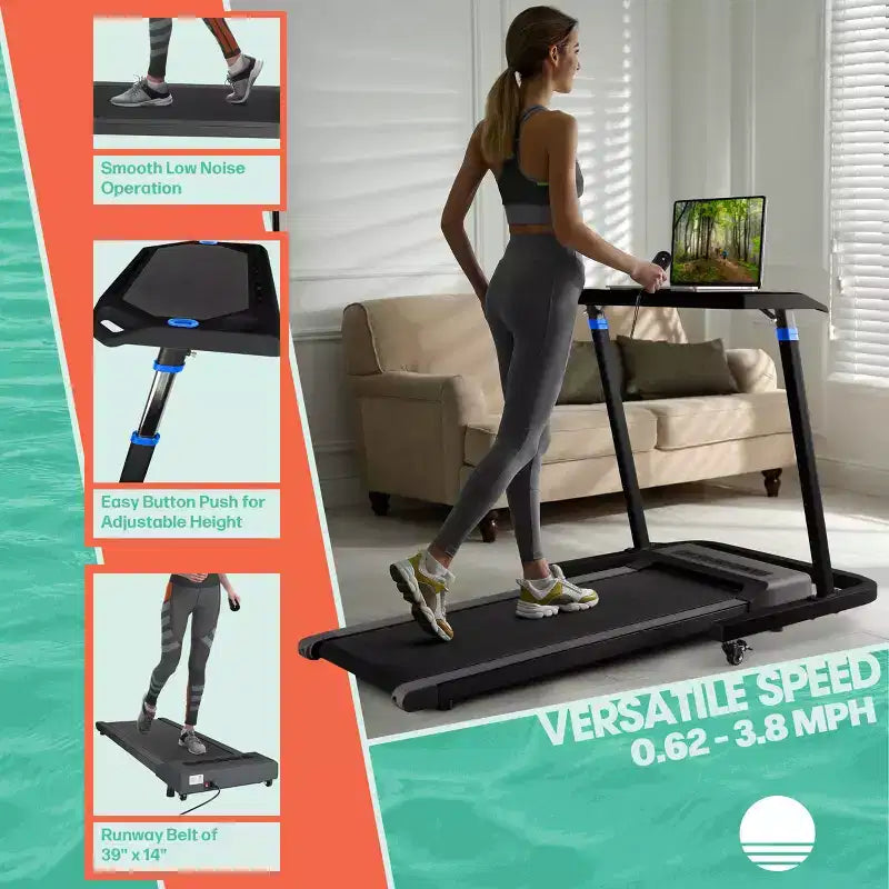 RAD Sportz Walking Pad Treadmill and Standing Desk