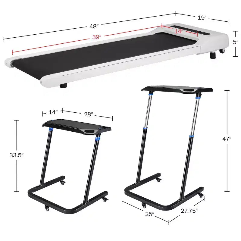 RAD Sportz Walking Pad Treadmill and Standing Desk