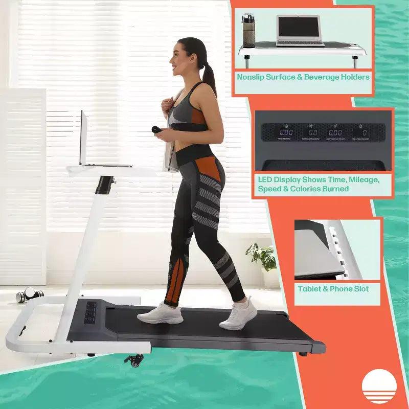 RAD Sportz Walking Pad Treadmill and Standing Desk
