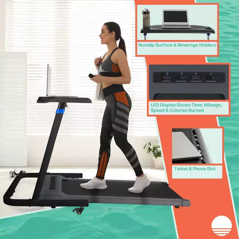 RAD Sportz Walking Pad Treadmill and Standing Desk