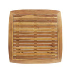 Christopher Knight Home Reynes Outdoor Acacia Wood Square Dining Table