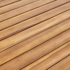 Christopher Knight Home Reynes Outdoor Acacia Wood Square Dining Table