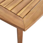 Christopher Knight Home Reynes Outdoor Acacia Wood Square Dining Table