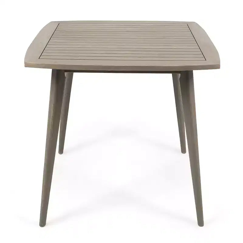 Christopher Knight Home Reynes Outdoor Acacia Wood Square Dining Table