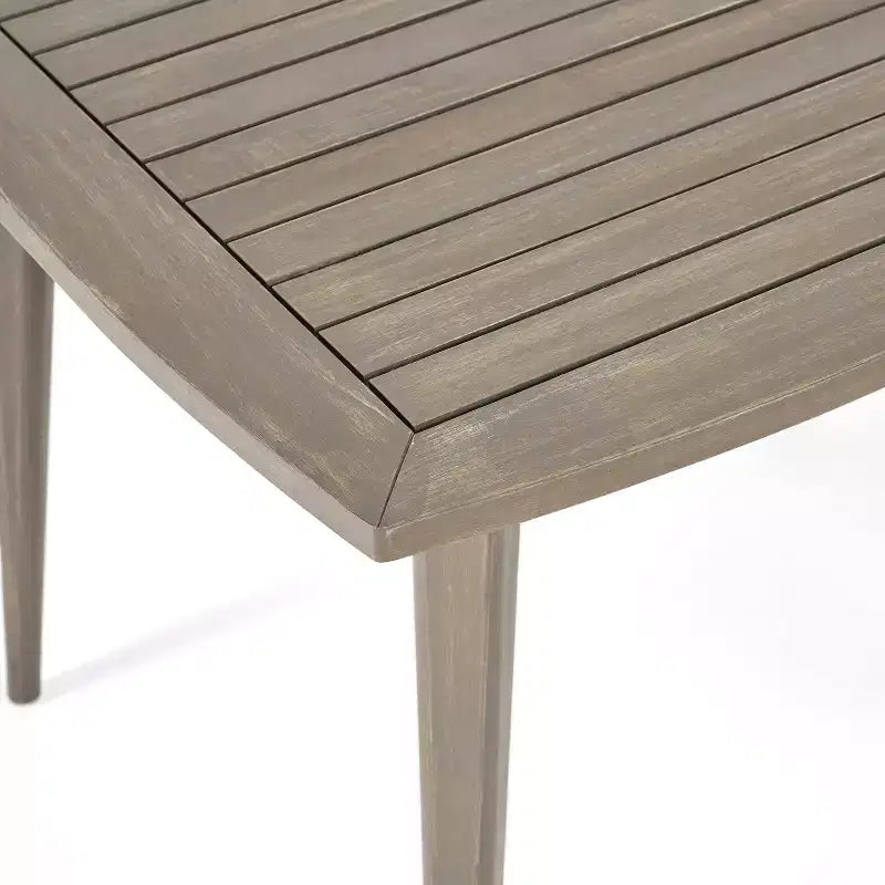 Christopher Knight Home Reynes Outdoor Acacia Wood Square Dining Table