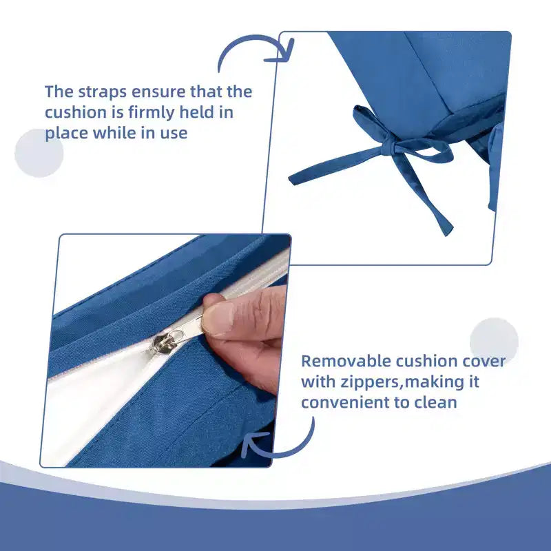 EROMMY Outdoor Chaise Lounge Chair Cushion