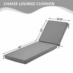 EROMMY Outdoor Chaise Lounge Chair Cushion