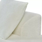 Christopher Knight Home 116 Modern Curved Sectional Sofa with High-Density Sponge and 4 Pillows