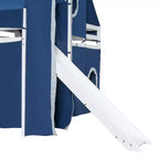Whisen Twin Size Loft Bed with Tent and Tower
