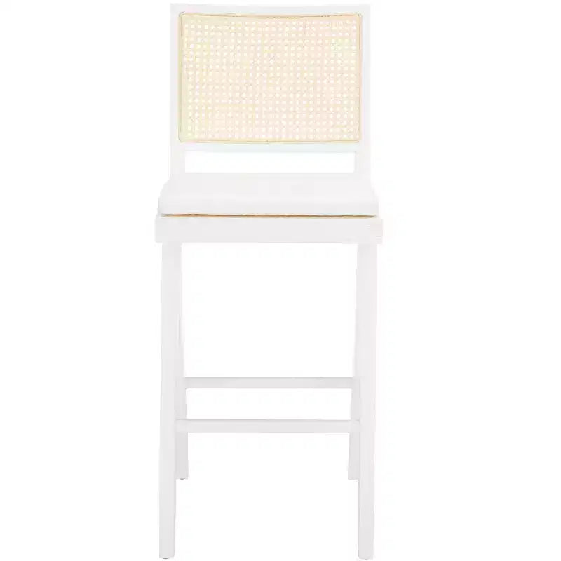 Colette Rattan Barstool - SFV4134 - Safavieh Couture