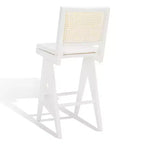Colette Rattan Barstool - SFV4134 - Safavieh Couture