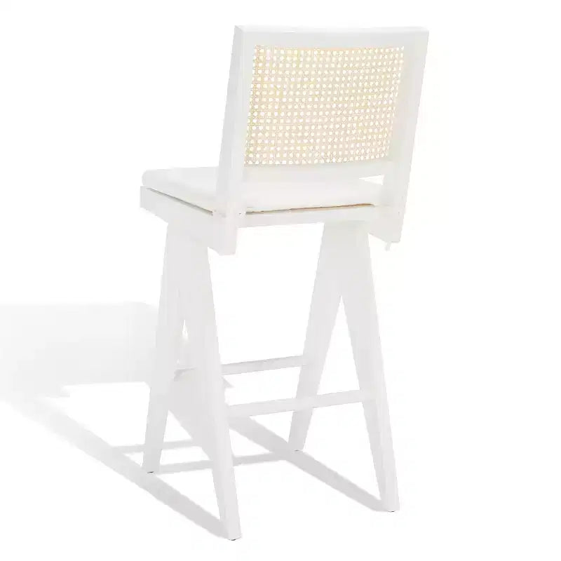 Colette Rattan Barstool - SFV4134 - Safavieh Couture