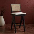 Colette Rattan Barstool - SFV4134 - Safavieh Couture