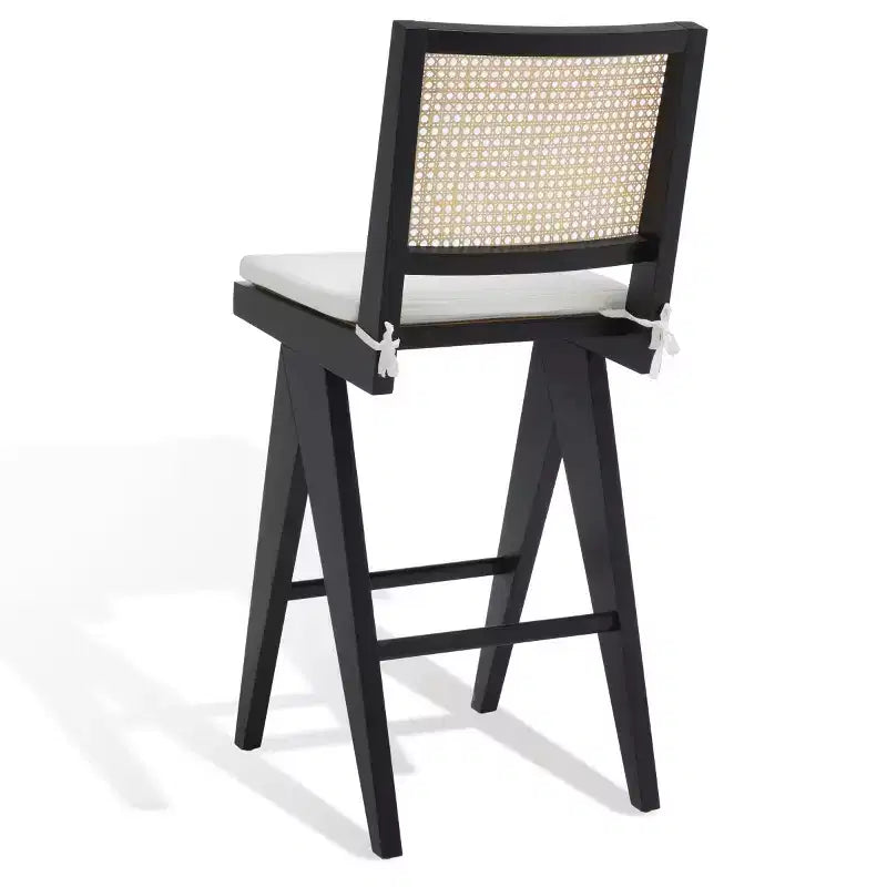 Colette Rattan Barstool - SFV4134 - Safavieh Couture