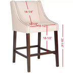Dylan Bar Stool - FOX6222 - Safavieh Couture