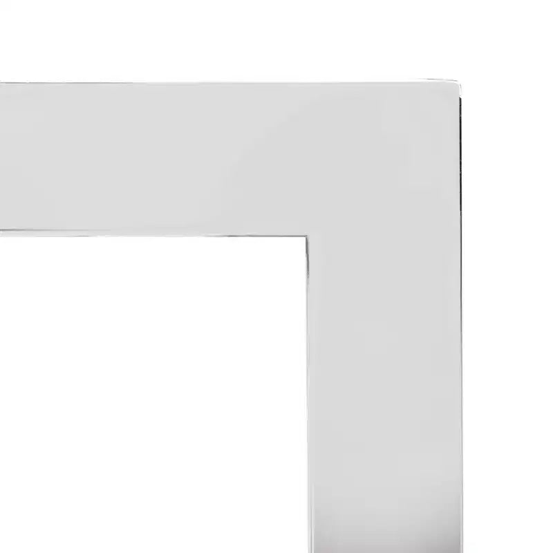 Benoit Chrome Bookcase - SFV1101 - Chrome - Safavieh Couture
