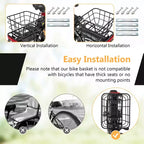 Costway Folding Electric Mountain Bike for Adults with 20 Fat Tires 750W Brushless Motor 54V 13Ah UL2849