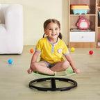 VEVOR Elephant Kids Swivel Chair, 220 LBS Capacity, 360 Spinning Chair, Autistic Kids Sensory Toy Chair with Non-Slip Metal Base, Green