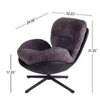 Vatros 360 Swivel Accent Chair, Accent Chairs for Living Room