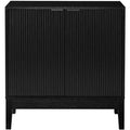 Best Choice Products 2-Door Reeded Storage Cabinet w/ Soft-Close Doors, Multipurpose Accent Furniture