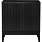 Best Choice Products 2-Door Reeded Storage Cabinet w/ Soft-Close Doors, Multipurpose Accent Furniture