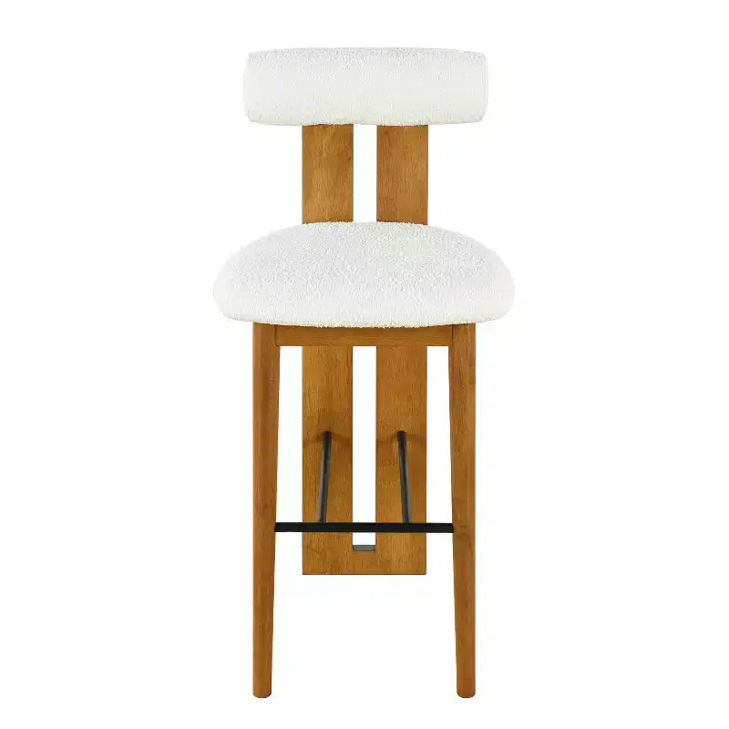 Christopher Knight Home Marvin Indoor Rubberwood Versatile Upholstered Barstools (Set of 2)