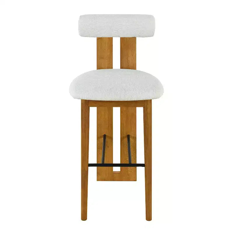 Christopher Knight Home Marvin Indoor Rubberwood Versatile Upholstered Barstools (Set of 2)