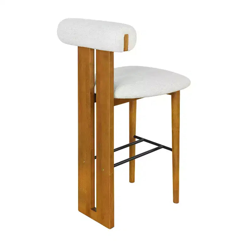 Christopher Knight Home Marvin Indoor Rubberwood Versatile Upholstered Barstools (Set of 2)