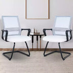 Home Imports Emporium Mesh Guest Chair  Ergonomic Reception Seating for Office or Lobby  Set of 2/4/6/8