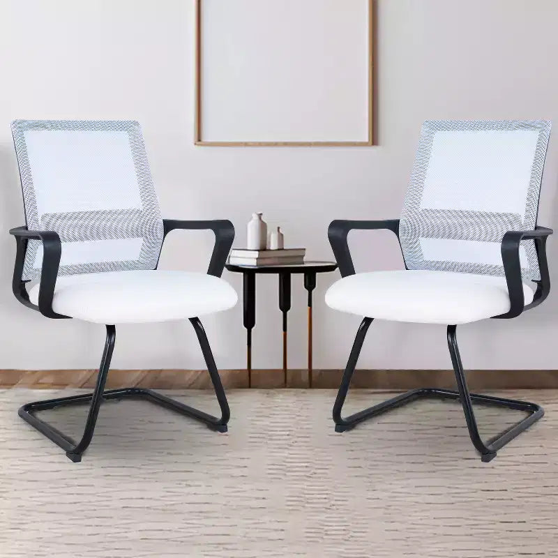 Home Imports Emporium Mesh Guest Chair  Ergonomic Reception Seating for Office or Lobby  Set of 2/4/6/8