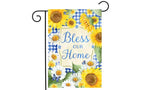 Briarwood Lane Spring Garden Flag 12x18 For Outdoor Bless This Home Floral For Spring Garden Flag Flags For Outside