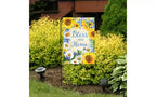 Briarwood Lane Spring Garden Flag 12x18 For Outdoor Bless This Home Floral For Spring Garden Flag Flags For Outside