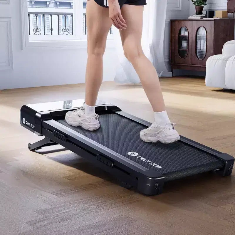 DeerRun Z10 Under Desk Walking Treadmill with 12% Incline, 300 lbs Capacity, Walking Pad for Home & Office