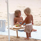 Sunnylife: Portable Picnic Table - Le Weekend Natural - Bamboo Snack Stand