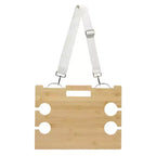Sunnylife: Portable Picnic Table - Le Weekend Natural - Bamboo Snack Stand
