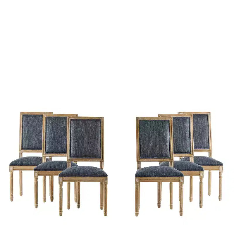 Christopher Knight Home Carina French Country Rubberwood Upholstered Dining Chair (Set of 6)