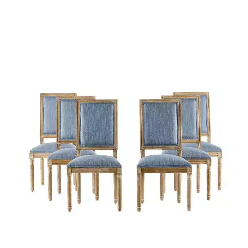 Christopher Knight Home Carina French Country Rubberwood Upholstered Dining Chair (Set of 6)