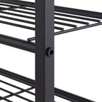 SUGIFT 5 Tier Shoe Rack Organizer for Closet Entryway with Storage Shelves