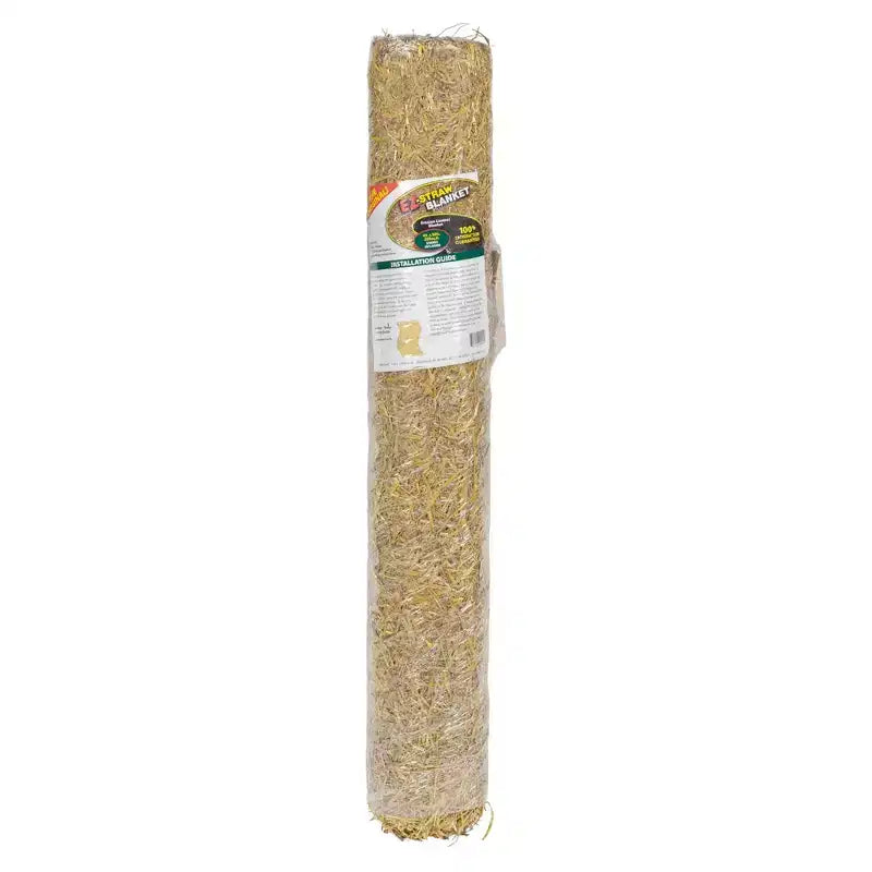 EZ Straw Grass Seed Germination & Erosion Control Blanket, 4 ft x 50 ft, Covers 200 sq ft