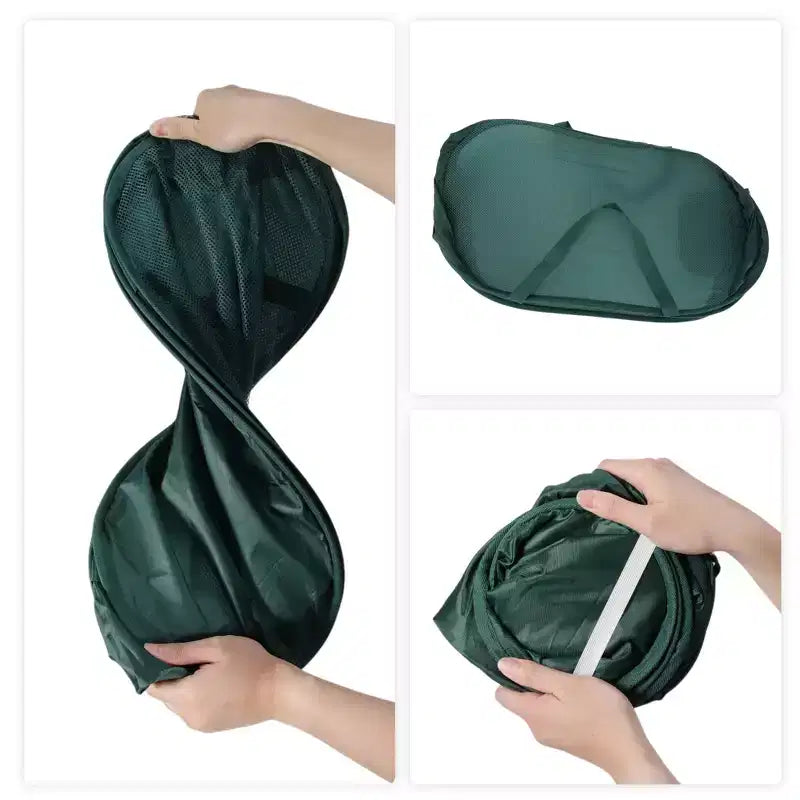 Unique Bargains Folding Single Layer Laundry Basket 22.83x14.17x14.17 1 Pc