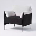 Chenille Oversized Accent Chair, Sofa Chair with Large Seat, Modern Armchair Reading Chairs for Bedroom Living Room(Set of 2