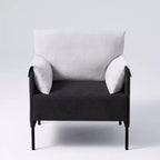 Chenille Oversized Accent Chair, Sofa Chair with Large Seat, Modern Armchair Reading Chairs for Bedroom Living Room(Set of 2